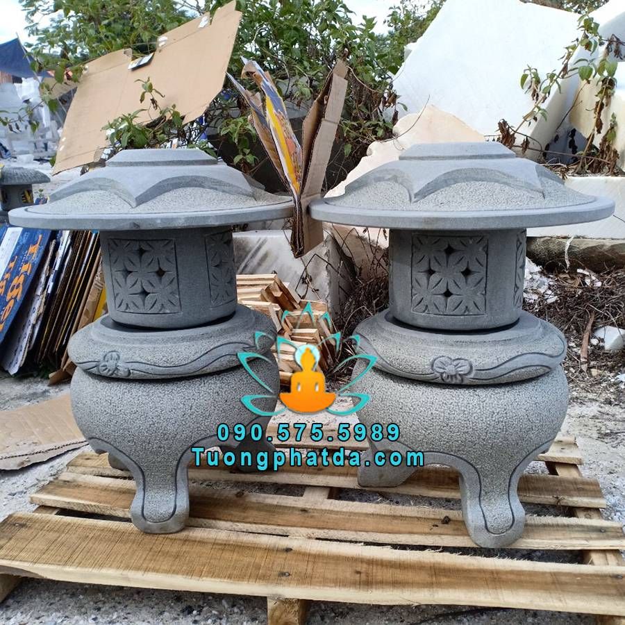 Mẫu Đèn Đá Hình Nấm Kiểu Nhật Bản Đẹp