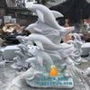 Mẫu Tượng Cá Heo Đá Trang Trí Hồ Bơi Đá Đẹp