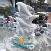 Mẫu Tượng Cá Heo Đá Trang Trí Hồ Bơi Đá Đẹp
