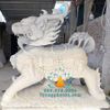 Kỳ Lân Đá Cẩm Thạch Trắng Đẹp Đá Non Nước Đà Nẵng