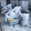Mẫu Tượng Tỳ Hưu Kéo Tiền Đá Cẩm Thạch Trắng Đẹp