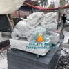 Mẫu Tượng Tỳ Hưu Kéo Tiền Đá Cẩm Thạch Trắng Đẹp