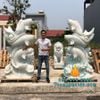 Bán Tượng Cá Chép Đá Phong Thủy Phun Nước Đẹp Tại Sài Gòn