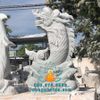 Tượng Cá Chép Hóa Rồng Đá Phong Thủy Phun Nước Đẹp Tại Nam Định