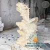 Tượng Cá Chép Hóa Rồng Đá Vàng Phong Thủy Đẹp