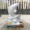 Tượng Cá Chép Đá Phong Thủy Phun Nước Để Hồ Koi Đẹp