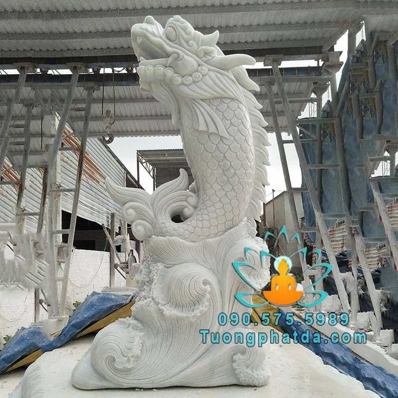 Tranh thêu cá chép vượt vũ môn và ý nghĩa phong thủy 2020