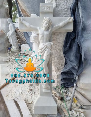 Tượng Chúa Chịu Nạn Bằng Đá Đẹp Tại Thái Bình