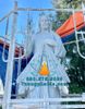 Tượng Chúa Thương Xót Đá Cẩm Thạch Xám Nguyên Khối Đẹp