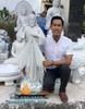 Cung Cấp Tượng Lòng Chúa Thương Xót Bằng Đá Mini Để Tại Gia