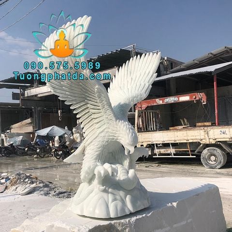 Tượng Đại Bàng Đá Phong Thủy Đẹp Nhất Tại Cần Thơ