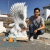 Bán Tượng Đại Bàng Săn Mồi Bằng Đá Phong Thủy Đẹp Đà Nẵng