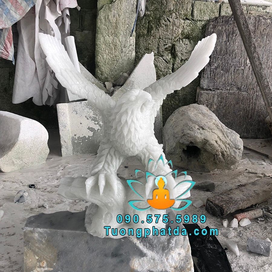Tượng Đại Bàng Tung Cánh Đá Đẹp Tại Quảng Ninh