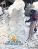 Chuyên Điêu Khắc Tượng Di Lặc Ngũ Phúc Ngồi Lá Sen Đá Cao 1.2m