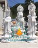 Tượng Phật Địa Tạng Bồ Tát bằng đá trắng Đà Nẵng