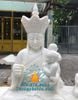Tượng Địa Tạng Độ Thai Nhi Đá Cẩm Thạch Trắng Đẹp
