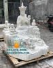 Tượng Địa Tạng Độ Thai Nhi Đá Cẩm Thạch Trắng Đẹp