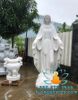 Bán Tượng Đức Mẹ Ban Ơn Bằng Đá Nguyên Khối Cao 2m5