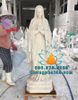 Tượng Đức Mẹ Lộ Đức Đá Trắng Đẹp Nguyên Khối Tại Sài Gòn