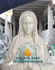 Tượng Đức Mẹ Lộ Đức Đá Trắng Đẹp Nguyên Khối Tại Sài Gòn