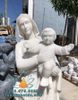 Điêu Khắc Tượng Đức Mẹ Maria Bồng Chúa Hài Đồng Đá Tự Nhiên