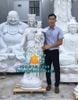 Mẫu Tượng Đức Mẹ Maria Trinh Nữ Vương Đá Trắng Đẹp