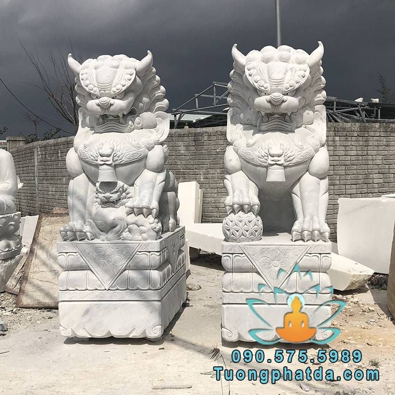 Tượng Kỳ Lân Đá Đẹp Để Công Ty Cao 2m