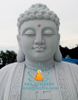 Tượng Phật A Di Đà Ngồi Bằng Đá Tự Nhiên Nguyên Khối