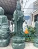 Tượng Phật Bà Quan Âm Bằng Đá Xanh Ấn Độ