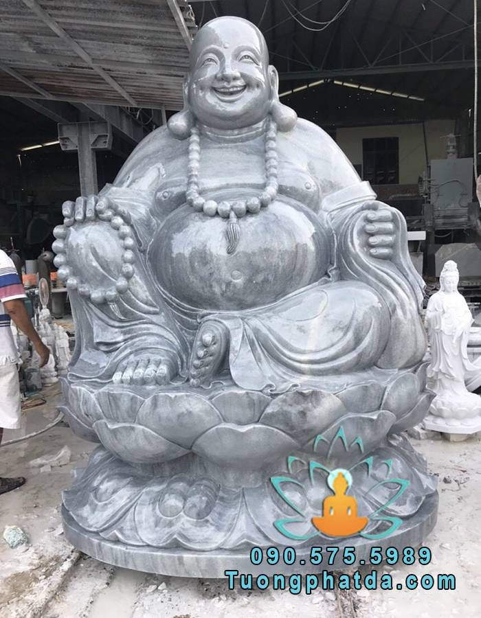 Tượng Phật Di Lặc Bằng Đá Nguyên Khối Đẹp Giá Tốt