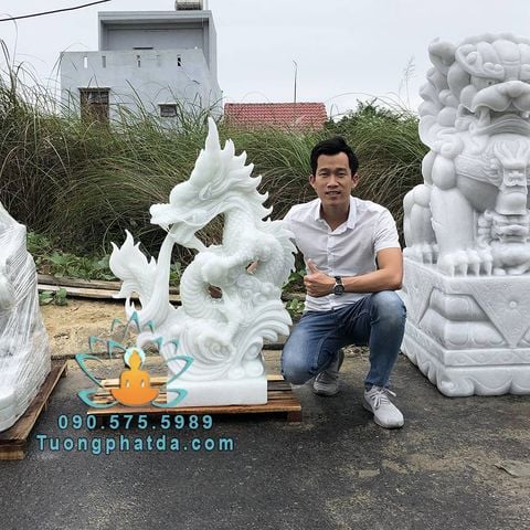 Bán Tượng Rồng Đá Phong Thủy Đẹp Số 1 Đà Nẵng