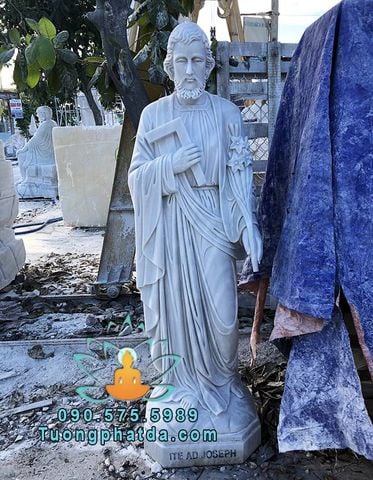 Tượng Thánh Giuse Bằng Đá Đẹp Đà Nẵng