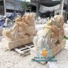 Cung Cấp Tượng Tỳ Hưu Phong Thủy Đá Cẩm Thạch Vàng Trấn Cổng Đẹp