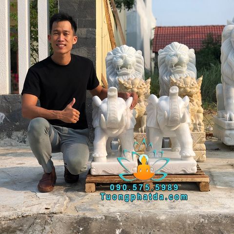 Mẫu Tượng Voi Đá Phong Thủy Đẹp Tại Vũng Tàu
