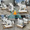 Chế Tác Tượng Voi Đá Trắng Phong Thủy Đẹp Tại Đà Lạt