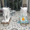 Tượng Voi Đá Trắng Phong Thủy Đẹp Tại Đồng Nai