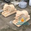 Tượng Voi Đá Vàng Phong Thủy Đẹp Tại Bình Dương