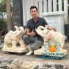 Cung Cấp Tượng Voi Đá Vàng Phong Thủy Đẹp Tại Hà Nội