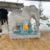 Tượng Voi Đá Xám Phong Thủy Đẹp Tại Bình Dương