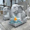 Tượng Voi Nằm Đá Xám Đẹp Tại Hải Dương