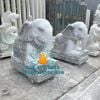 Tượng Voi Nằm Đá Xám Đẹp Tại Hải Dương