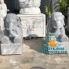 Tượng Voi Nằm Đá Xám Đẹp Tại Nam Định