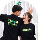  Áo Chúng Ta Là Lũ Quỹ chất liệu thun cotton thoải mái thoáng mát - YÊU LÀ ĐỦ SHOP 