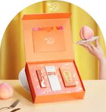  GIFT BOX JUST PEACHY Loli & The Wolf - DD vệ sinh nữ đào 100ml & Nước hoa nữ đào 50ml & Kissing Spray vị đào 