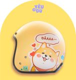  Nón bảo hiểm Couple Shiba và FA Shiba - Yêu là đủ shop 