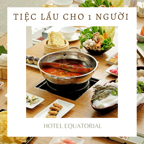  [E-voucher] Hot pot | Tiệc lẩu trưa hoặc tối cho 1 người, ăn không giới hạn 