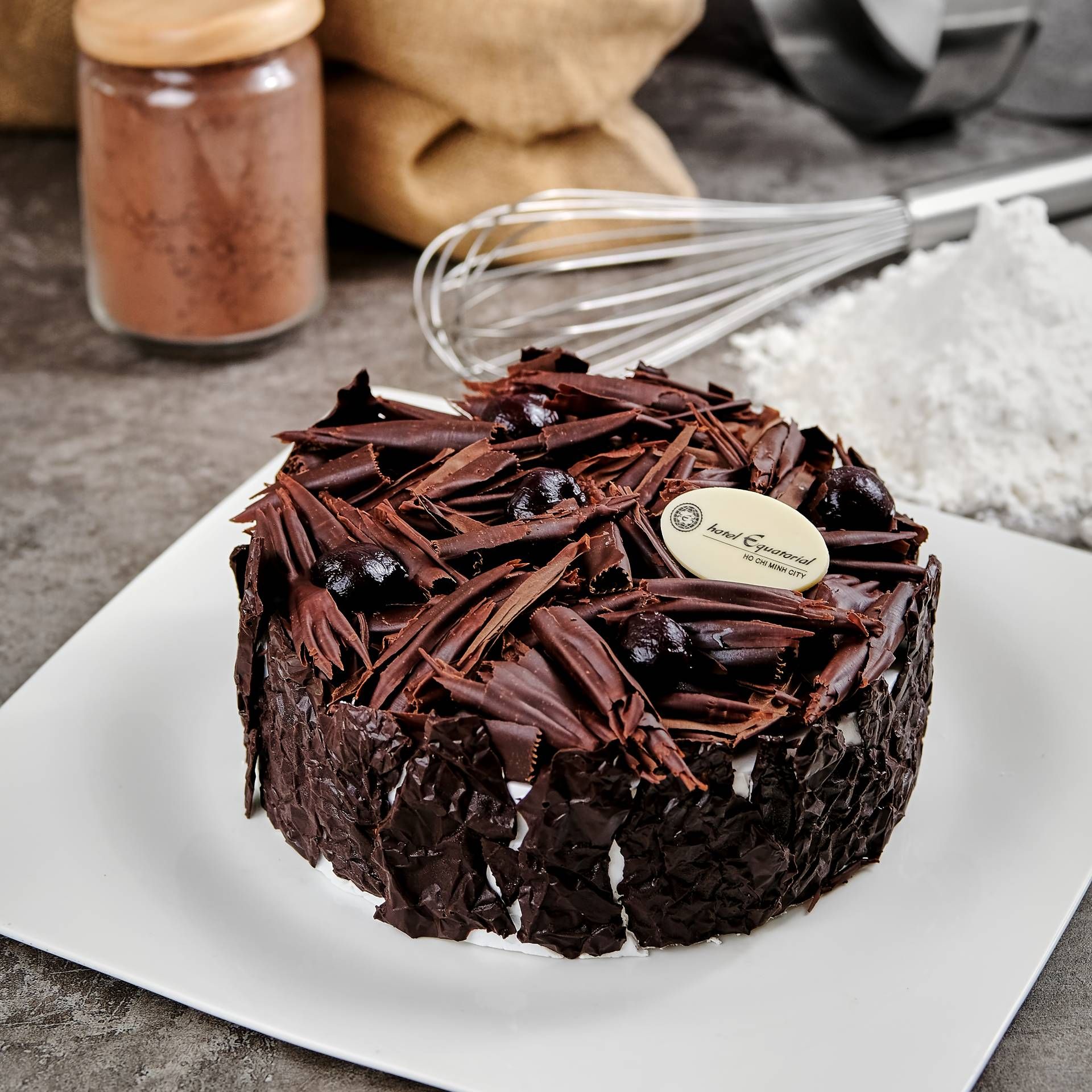 Send double tier birthday special black forest cake online by GiftJaipur in  Rajasthan