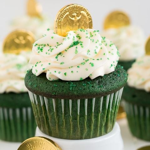  Bánh Shamrock Cupcake 