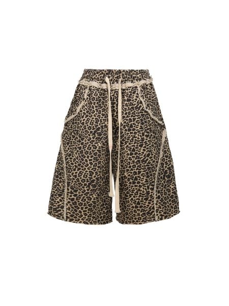  HADES RUGGED LEOPARD SHORTS 