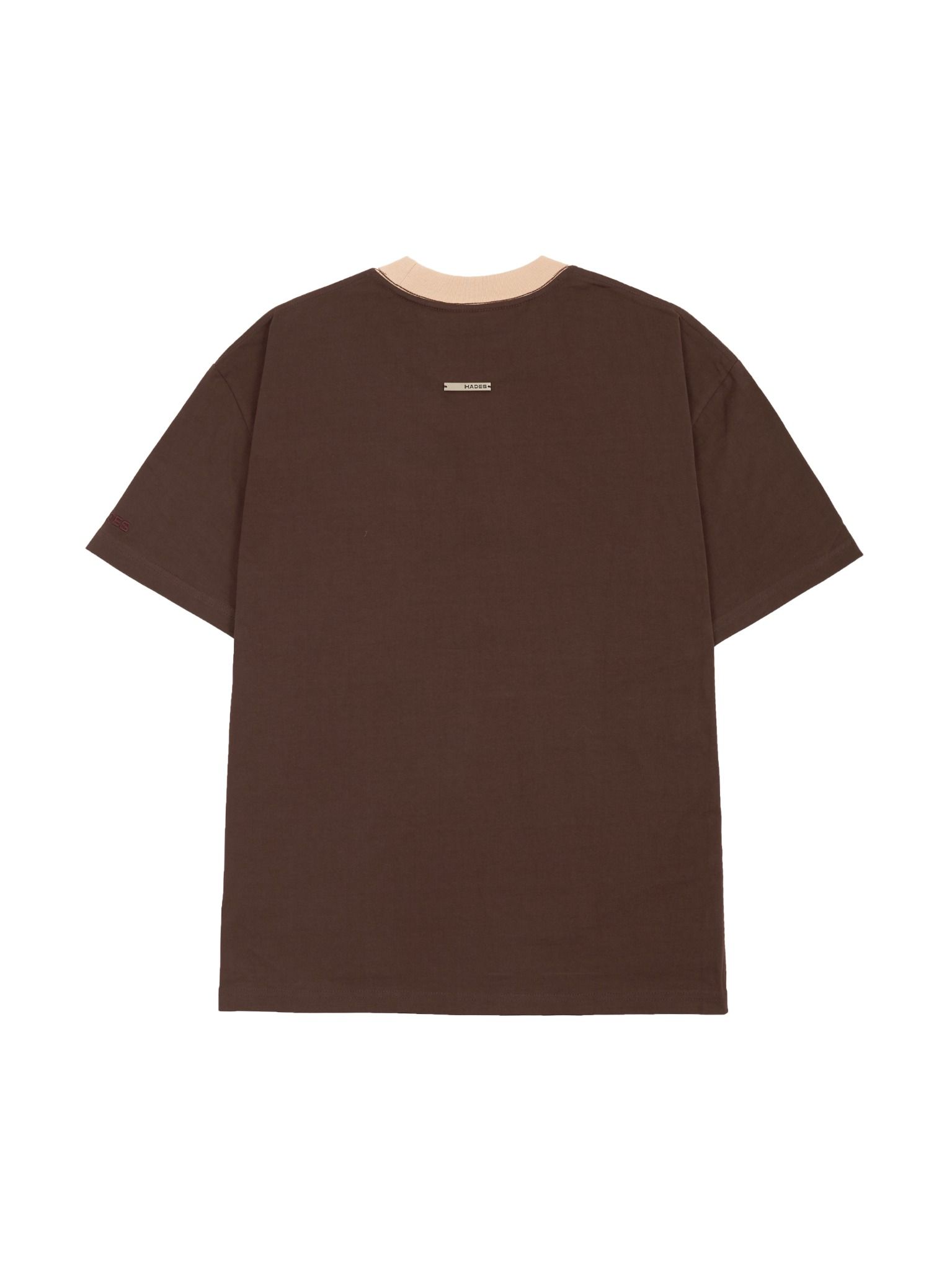  PERSPECTIVE BLUR BROWN TEE 